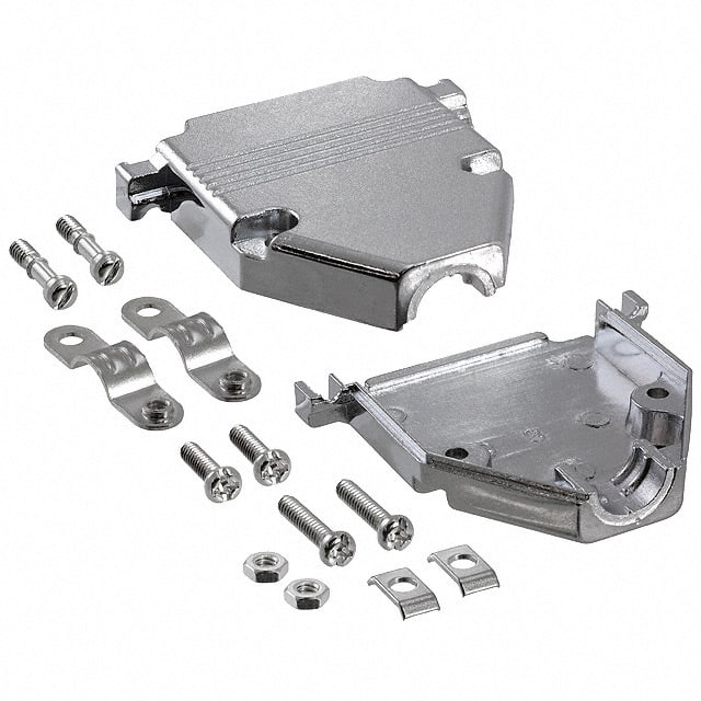 40-9725HM Cinch Connectivity Solutions AIM-Cambridge  Capots de connecteurs D-Sub en forme de D